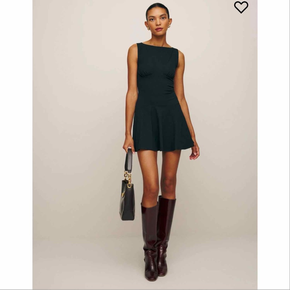 Reformation Black Sleeveless Dress